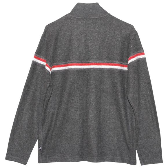 Men's XG Grey Quarter Zip Sweater Size Large - Picture 4 of 5